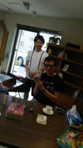 3代目(左)と あの方