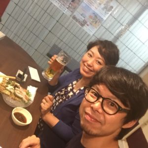 のどぐろの炙りを食べてます